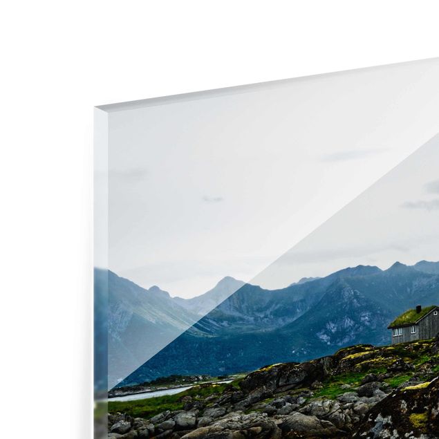 Nowoczesne obrazy Domek jednoosobowy w Norwegii