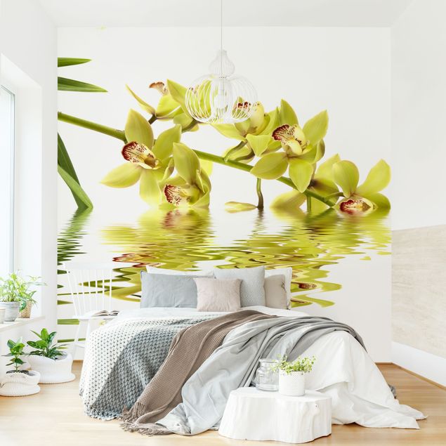 Dekoracja do kuchni Eleganckie wody orchidei