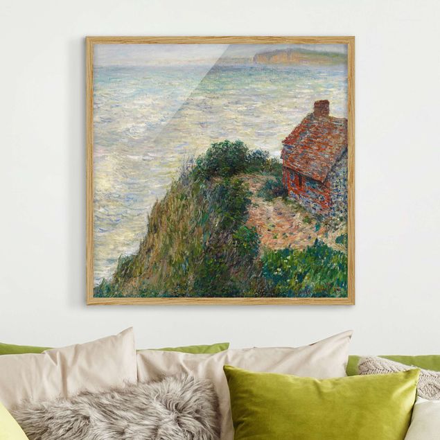 Obrazy impresjonizm Claude Monet - Dom rybaka w Petit Ailly