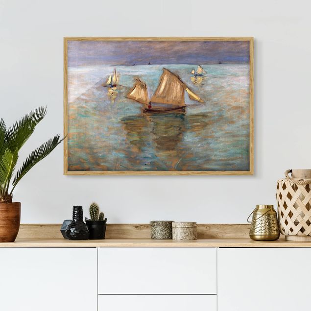 Obrazy impresjonistyczne Claude Monet - Łodzie rybackie