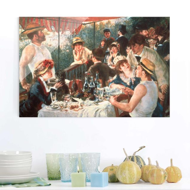 Vintage obrazy Auguste Renoir - Śniadanie wioślarzy