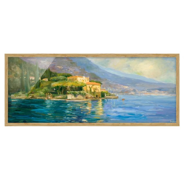Obrazy w ramie do korytarzu Krajobraz włoski - morze