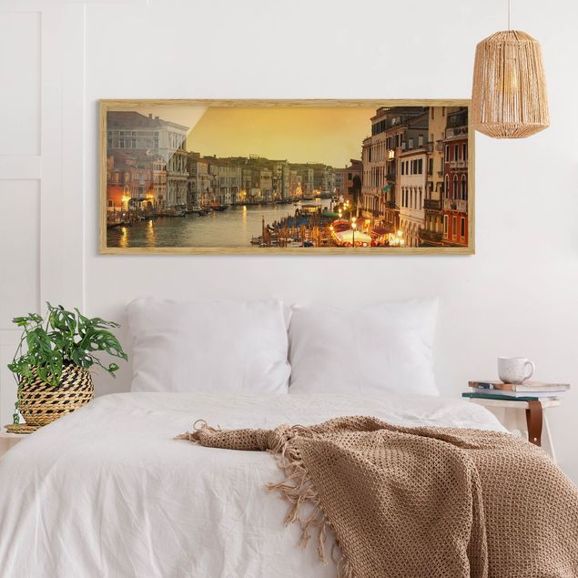 Obrazy w ramie do korytarzu Wielki Kanał Wenecki