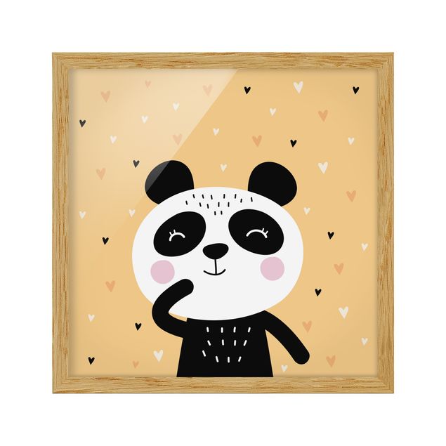 Obrazy w ramie zwierzęta The Lucky Panda