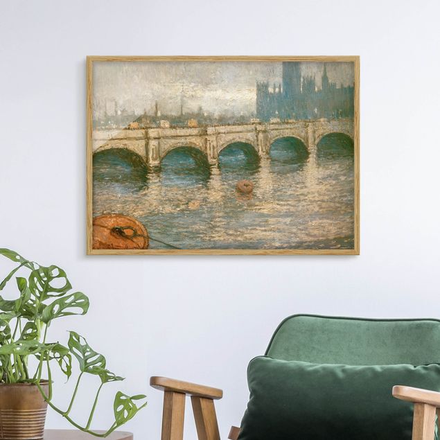Dekoracja do kuchni Claude Monet - Most na Tamizie