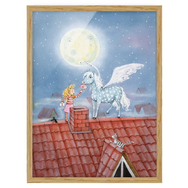 Obraz niebieski Marie's Magic Pony