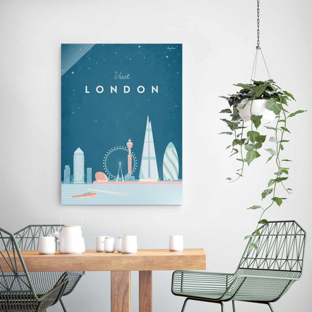 Dekoracja do kuchni Plakat podróżniczy - Londyn