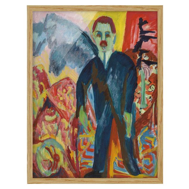 Obrazy w ramie do łazienki Ernst Ludwig Kirchner - Porządkowy