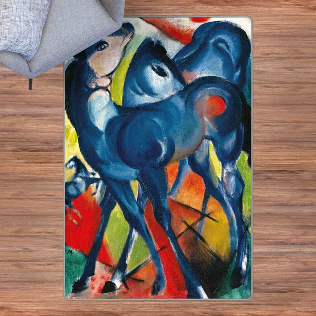dywan abstrakcja Frida Kahlo - The Blue Foal
