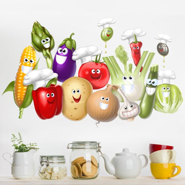 Dekoracja do kuchni Warzywa frechowe