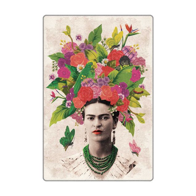 Frida obrazy Frida Kahlo - Flower Portrait