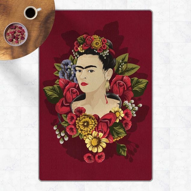 dywany w kwiaty Frida Kahlo - Roses