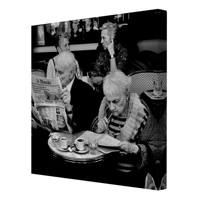 Obrazy na płótnie Paryż Śniadanie dla dwojga