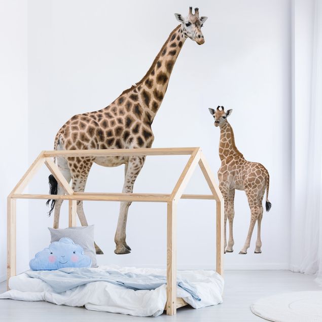 Pokój niemowlęcy i dziecięcy  Żyrafa Matka z dzieckiem