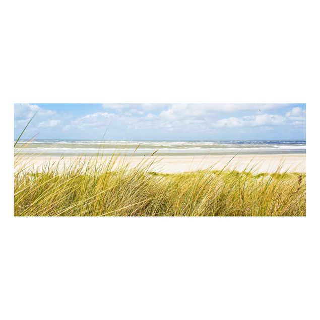 Obrazy na szkle krajobraz Na wybrzeżu Morza Północnego
