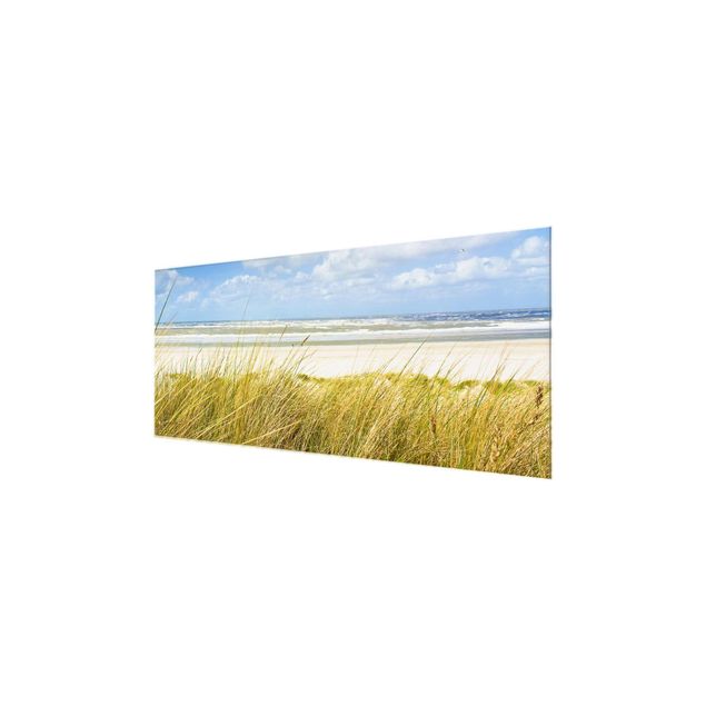 Obrazy na szkle plaża Na wybrzeżu Morza Północnego