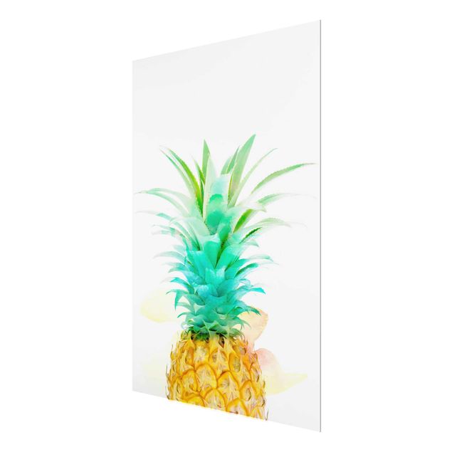 Obrazy Akwarela ananasowa