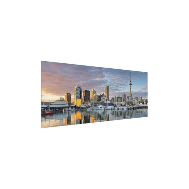 Obrazy nowoczesny Zachód słońca w Auckland