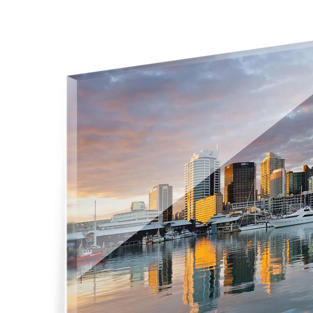 Rainer Mirau obrazy Zachód słońca w Auckland