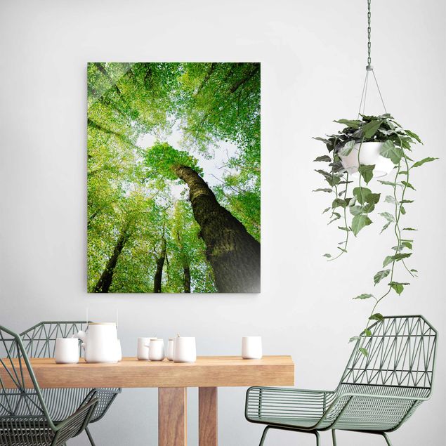 Obrazy na szkle portret Drzewa życia