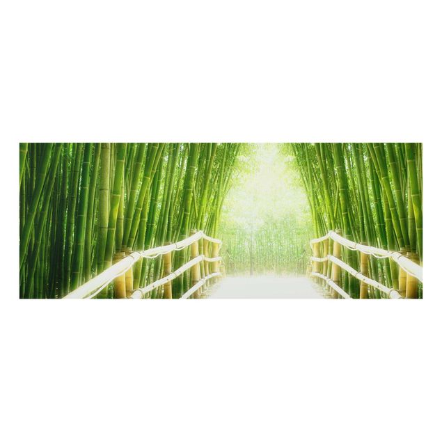 Obrazy nowoczesne Droga bambusowa