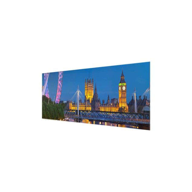 Obrazy do salonu Big Ben i Pałac Westminsterski w Londynie nocą