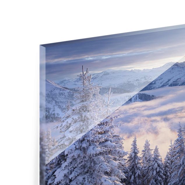 Obrazy z górami Widok na Hohe Tauern z Kreuzkogel Austria