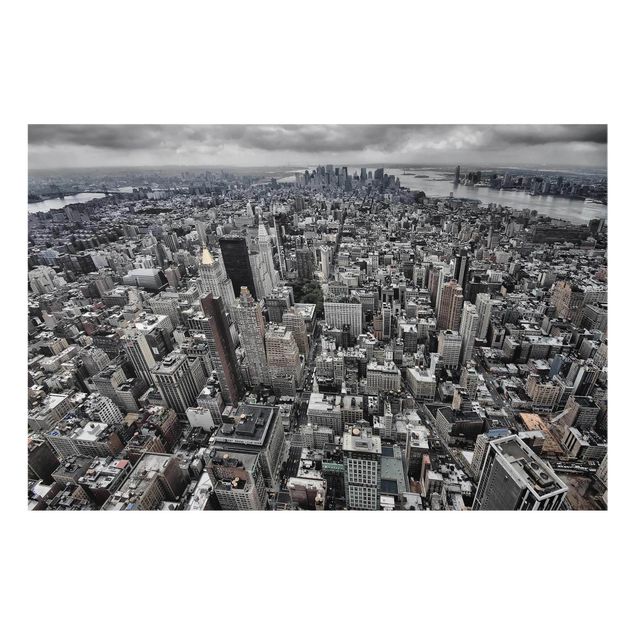 Obrazy na szkle poziomy Widok na Manhattan