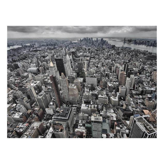 Obrazy na szkle poziomy Widok na Manhattan