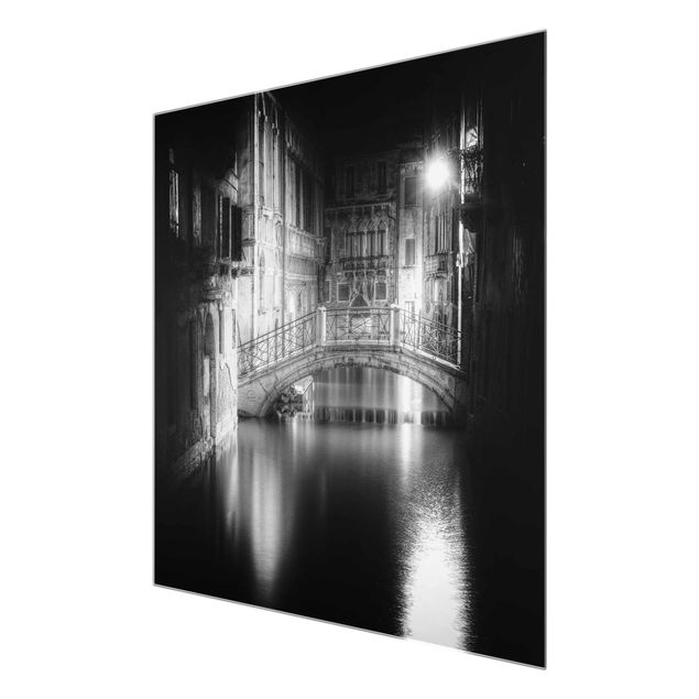 Obrazki czarno białe Most Wenecki