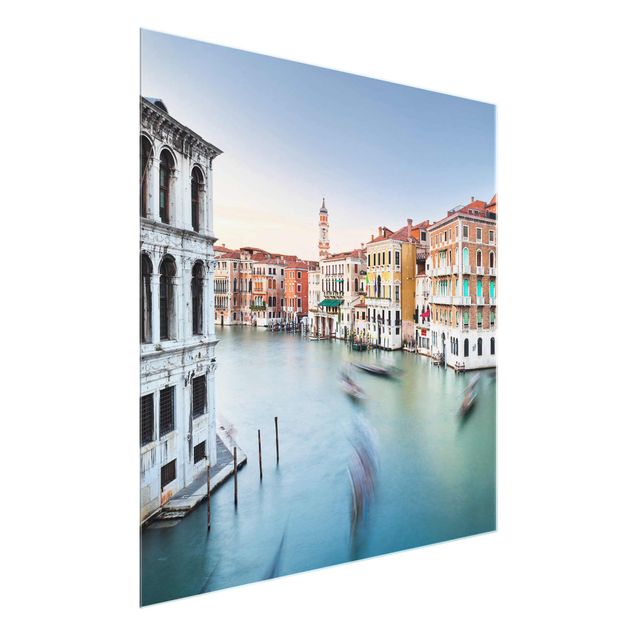 Obrazy do salonu nowoczesne Canale Grande Widok z mostu Rialto Wenecja