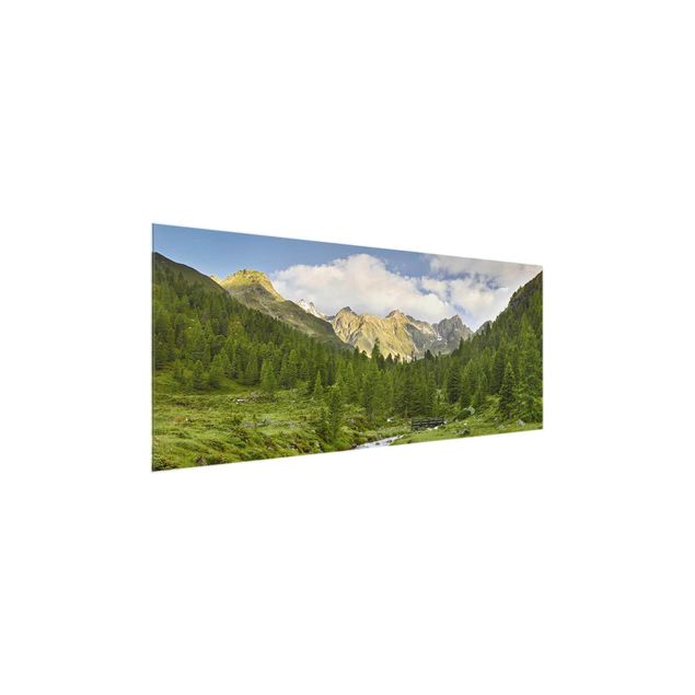 Obrazy na szkle krajobraz Park Narodowy Debanttal Hohe Tauern