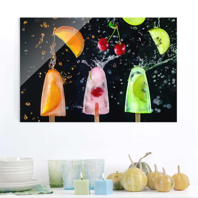 Obrazy owoc Popsicles