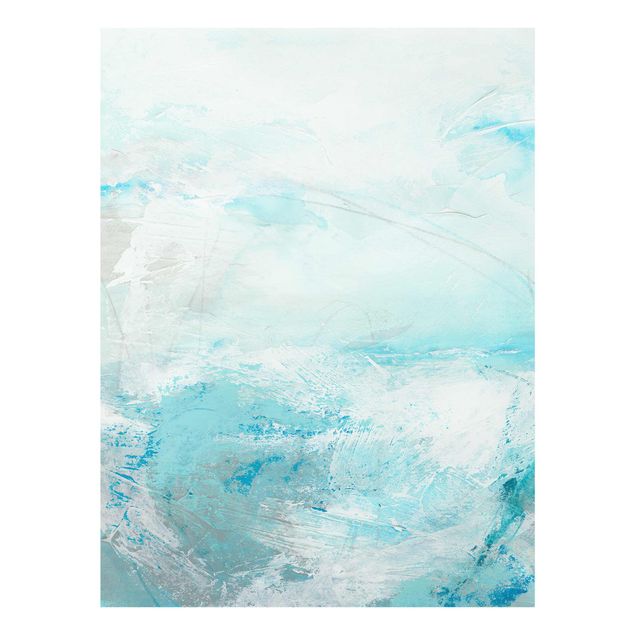Obrazy na szkle abstrakcja Morze lodu II