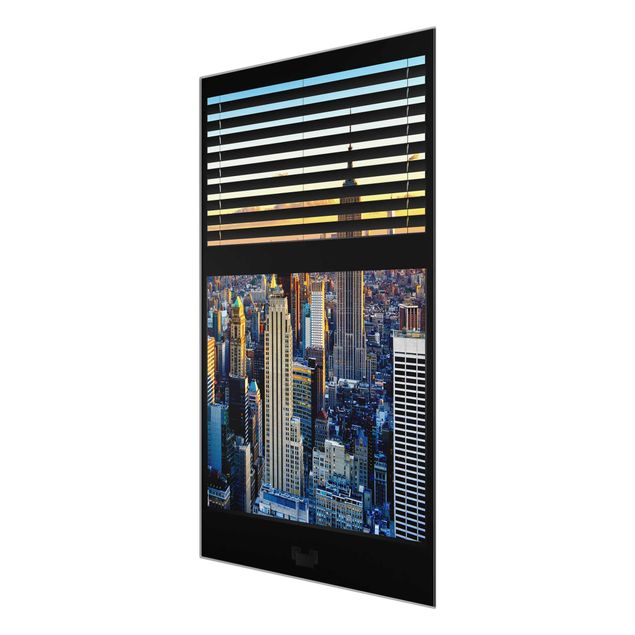 Obrazy nowoczesne Żaluzje widokowe na okna - SuNr ise New York