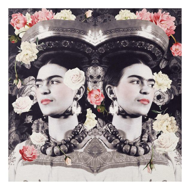 Nowoczesne obrazy Frida Kahlo - Powódź kwiatów