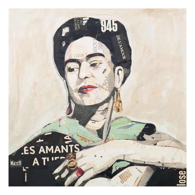 Obrazy nowoczesny Frida Kahlo - kolaż Nr 4