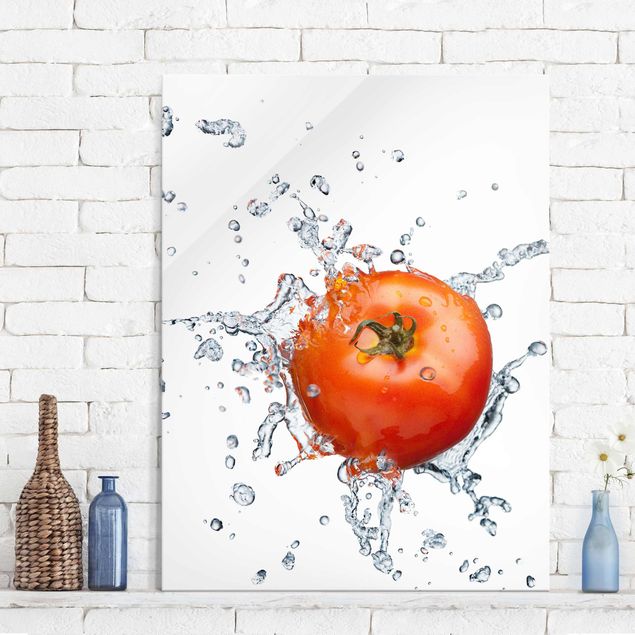 Obrazy owoce i warzywa Świeży pomidor