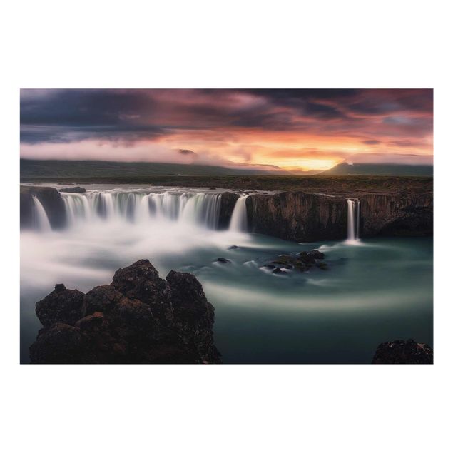 Obrazy do salonu Wodospad Goðafoss na Islandii