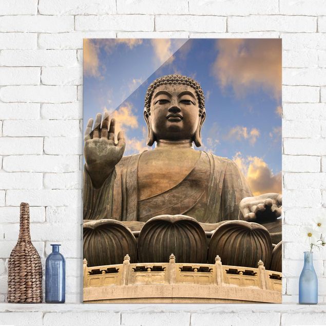 Obrazy na szkle portret Wielki Budda