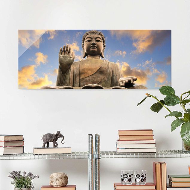 Obrazy na szkle panorama Wielki Budda