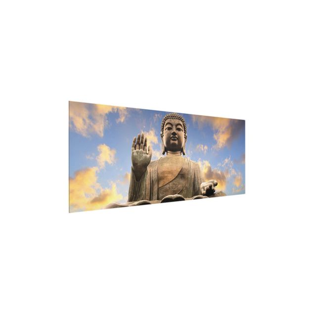 Obrazy do salonu nowoczesne Wielki Budda