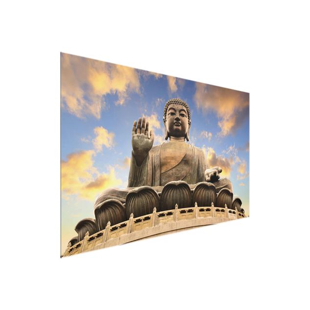 Obrazy do salonu nowoczesne Wielki Budda