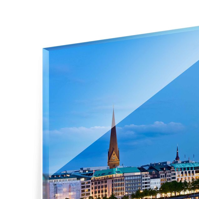 Obrazy na ścianę panorama Hamburga