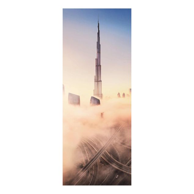 Obrazy do salonu nowoczesne Niebiańska panorama Dubaju