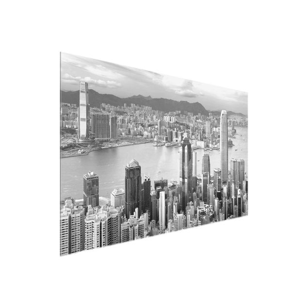 Obrazy na szkle wybrzeże Hongkong