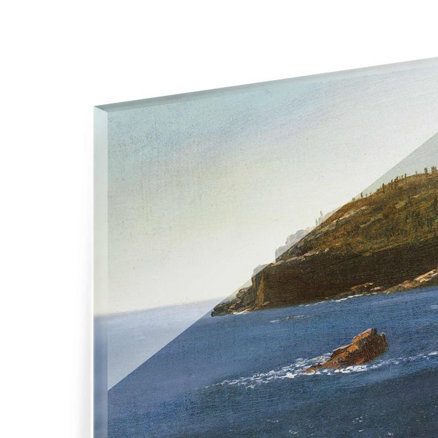 Obrazy na szkle plaża Albert Bierstadt - Wybrzeże Kalifornii