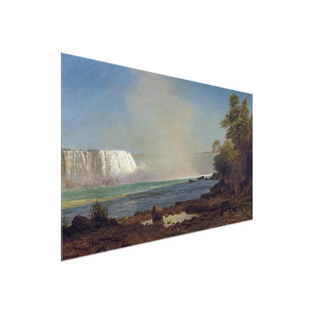 Obrazy na szkle artyści Albert Bierstadt - Wodospad Niagara