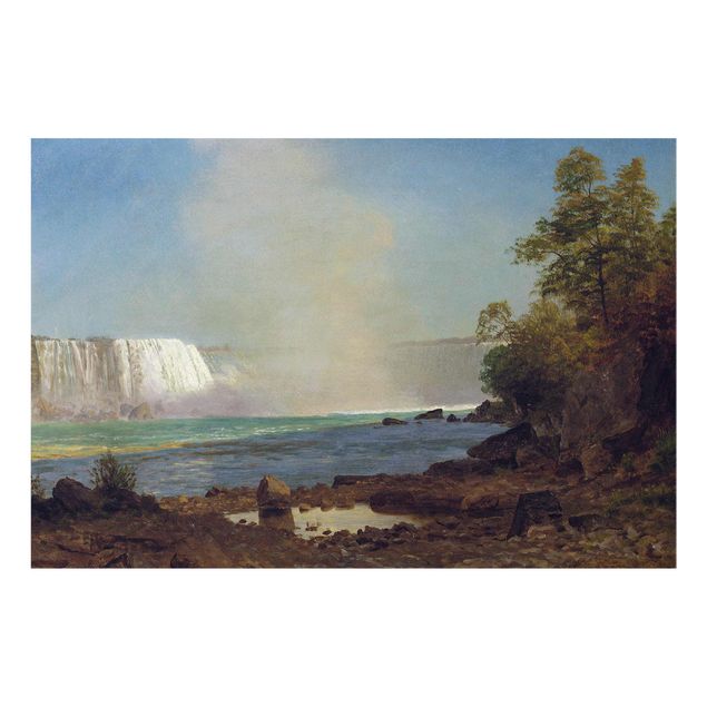 Obrazy na szkle krajobraz Albert Bierstadt - Wodospad Niagara