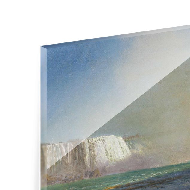 Nowoczesne obrazy do salonu Albert Bierstadt - Wodospad Niagara